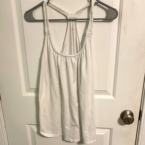 White Braided Strap Lilly Pulitzer Top